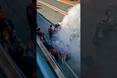 kleiner Rückblick zum Moto2 Finale letzte Woche #shorts #motogp #valenciagp