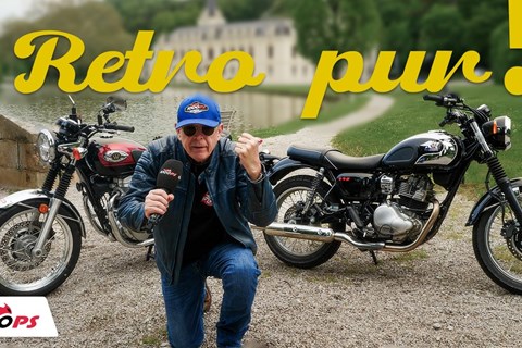 Was ist Meguro? Retro-Duell: Kawasaki Meguro S1 vs. W800 – Welche entschleunigt besser?