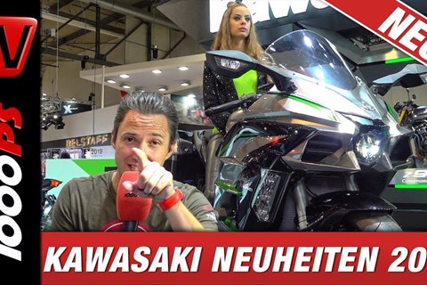 Kawasaki Neuheiten 2019 - Ninja H2 SX SE+, Versys 1000, Z400