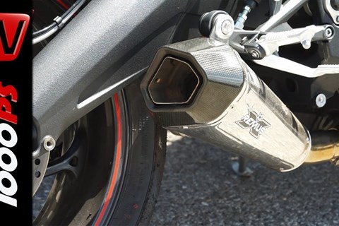 Remus HYPERCONE Soundcheck 2014 | Triumph Daytona 675 R