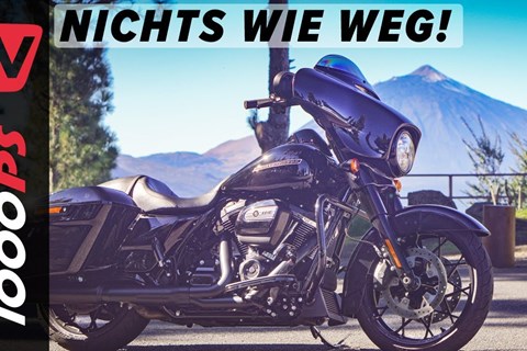 Teneriffa - Winterflucht auf Harley Davidson Street Glide Special - Motovlog