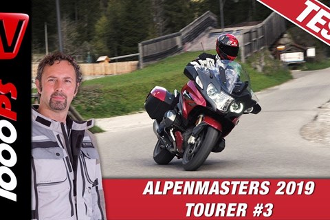 BMW R 1250 RT 2019 Test beim Alpenmasters Vergleich - Tourer Folge 3/4
