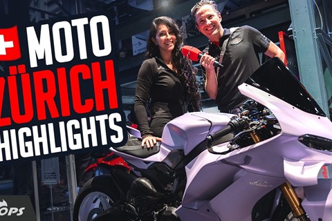 MOTO ZÜRICH 2026 Highlights: Messe-Rundgang durch die neue Motorrad-Messe in der Schweiz