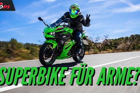 Kawasaki Ninja 500 SE Test 2024 - Supersport trifft Alltag