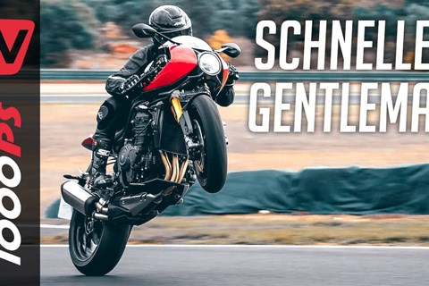 Konkurrenzlos und unvergleichlich! Die neue Triumph Speed Triple 1200 RR im Test