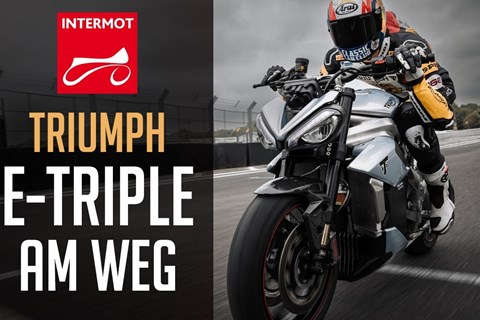 Triumph Neuheiten 2023 LIVE auf der INTERMOT