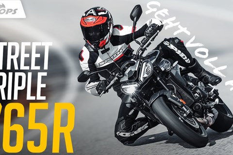 Warum ist sie ein einzigartiges Nakedbike? Triumph Street Triple R Test!