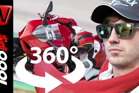 GoPro Fusion Review - Ducati Panigale V4 Test - 360 Grad - Virtual Reality - Video 4K