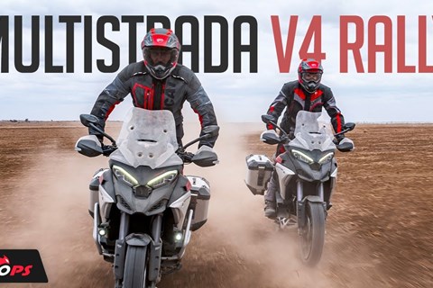 Neue Multistrada V4 Rally - Ducati Premiere