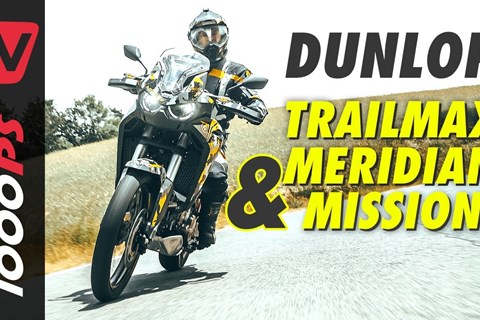 Ungleiches Paar? Dunlop Trailmax Meridian und Mission im Test auf Honda Africa Twin | auch Offroad!