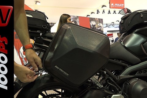 1000PS News - Nakedbike und Retrobike - Ideen für Gepäcksysteme. SW-MOTECH Neuheiten