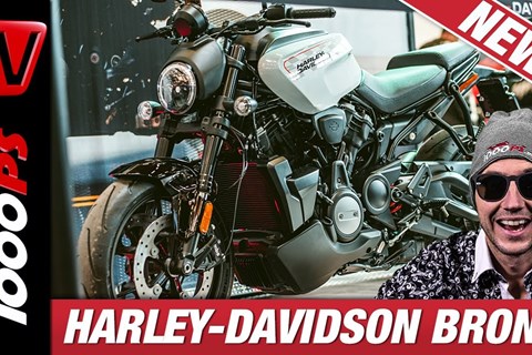 Harley-Davidson Bronx - Nakedbike von Harley mit knapp 1000ccm