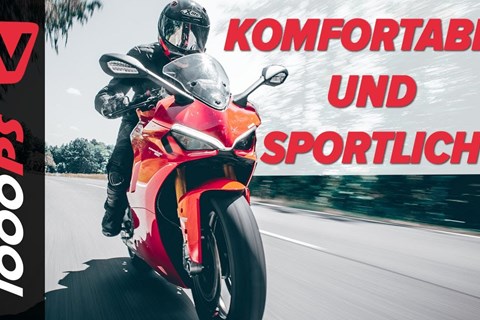 Perfekt für die Landstraße trotz Rennsport-Optik! Die neue Ducati Supersport 950 S im Test