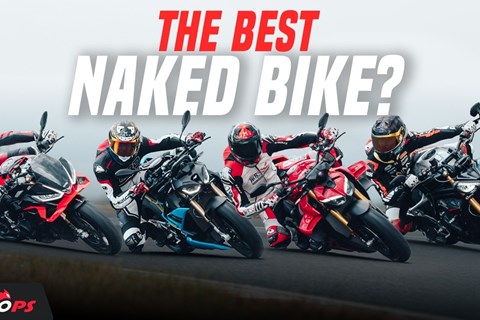 Naked Bike Vergleich 2025: Ducati Streetfighter V4S - Aprilia Tuono - BMW S1000R - Speed Triple RS