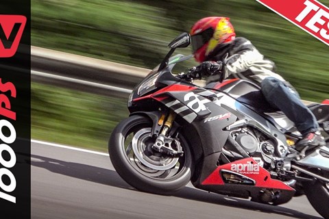 Aprilia RSV4 1100 Factory - die Italo-Diva im Test! Das schnelle Quartett Teil 4