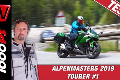 Kawasaki Z1000 SX 2019 im Alpenmasters Vergleich - Tourer Folge 1/4