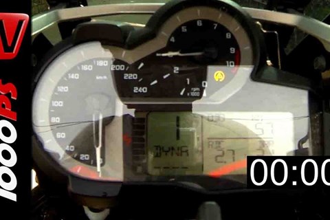 BMW R 1200 GS Adventure 0-100 Beschleunigung | Acceleration 2014