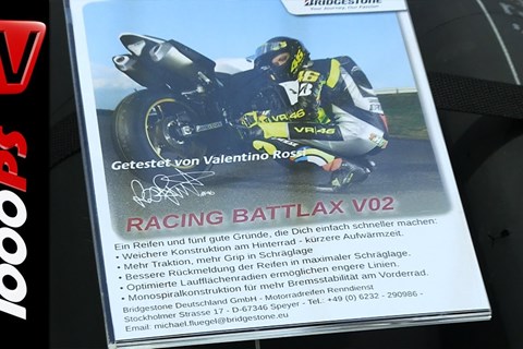 Bridgestone Racing Battlax V02 -Motorrad Slick 2014