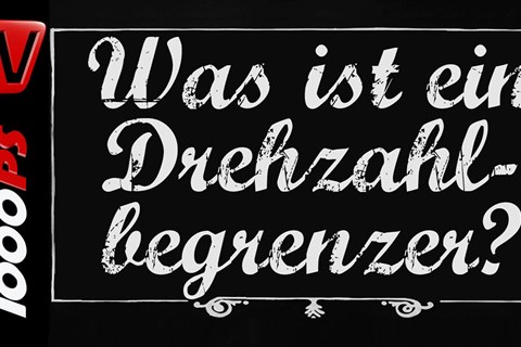 Was ist ein Drehzahlbegrenzer?  - Motorrad Lexikon