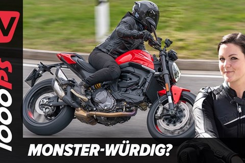 Neue Ducati Monster 2021 Erster Test - wie handlich ist sie wirklich?