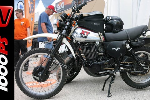 Silbertank Yamaha XT500: K.OTs Klassiker