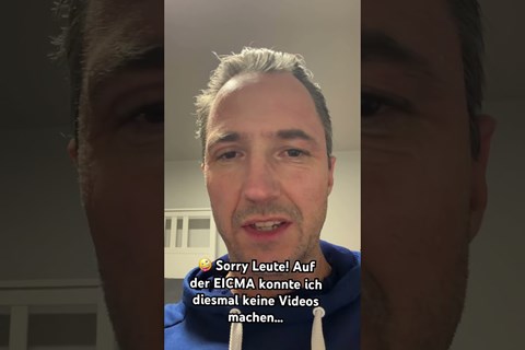 Darum hat Nils diesmal keine EICMA Videos gemacht…
