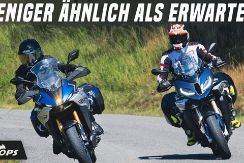 Crossover mit Dampf! BMW S 1000 XR vs. Suzuki GSX-S 1000GX Vergleichs-Test auf der Reise!
