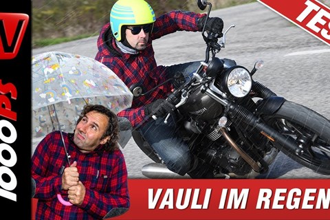 Triumph Street Twin 900 2019 - Mieses Wetter, leiwande Fahrerei - Vauli auf Triumph-Tour