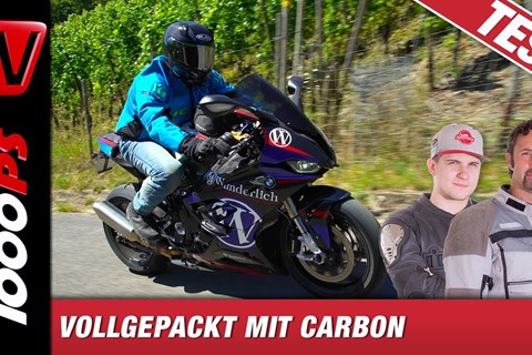 BMW S 1000 RR 2020 in Komplett-Carbon! Traumbike von Wunderlich und Ilmberger Carbon!