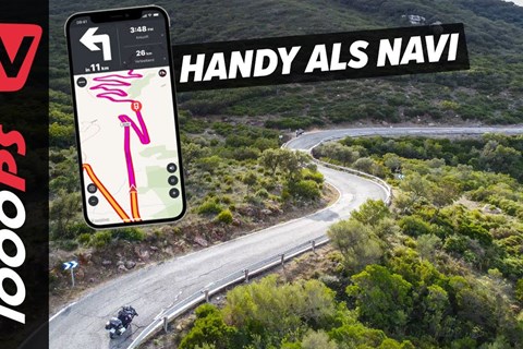 Handy als Navi! Wie gut ist Calimoto für die Navigation am Motorrad?