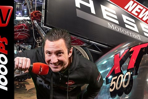 Yamaha XT 500 Restauration und leiwande Custombikes - Hess Motorrad feiert 70 Jahre