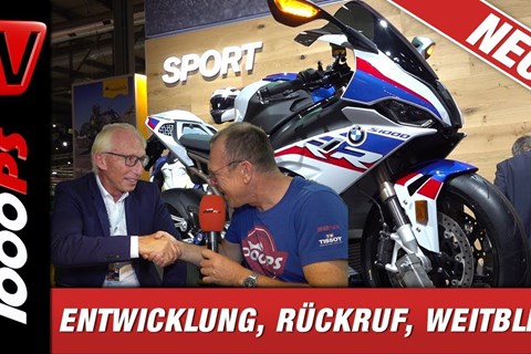 Entwicklung, Rückruf, Weitblick - BMW Motorrad Entwicklungsleiter Prof.Dr. Schaller & Zonko sprechen