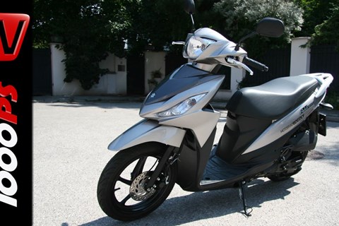 2015 | Suzuki Address 110 Test | 125er Roller Testserie