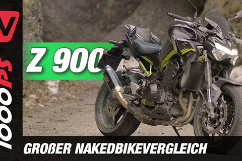 Kawasaki Z900 2021 im Nakedbike Vergleichstest: Kann sie die Mittelklasse immer noch dominieren?