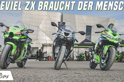 Kawasaki Ninja ZX-4RR vs. ZX-6R vs. ZX-10R 2024 - DAS Familienduell!