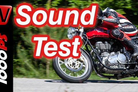 Soundvideo | Royal Enfield Continental GT 535 | 1-Zylinder Sound