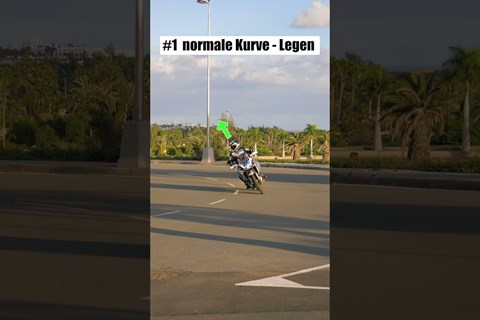 3 Kurven, 3 Fahrstile #shorts