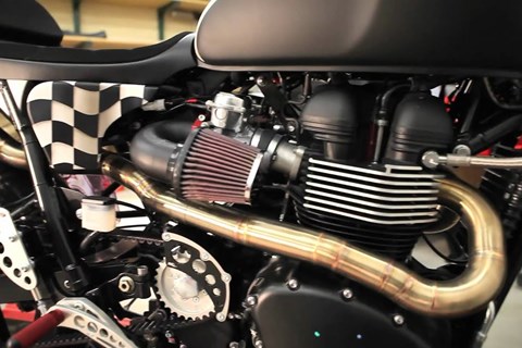 Tridays - Triumph T12 Umbau