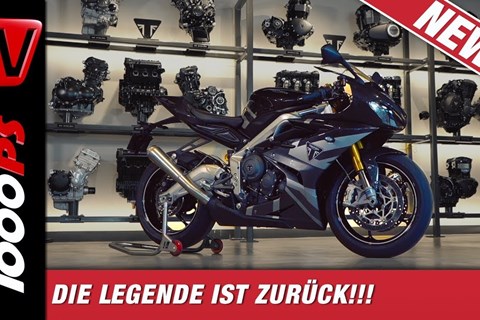 Triumph Daytona Moto2 765 Limited Edition 2019 - Die Legende ist zurück!