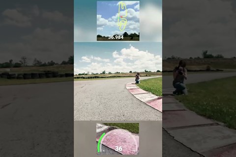 Neue BESTZEIT auf der Testrecke #ducati #streetfighterv4s