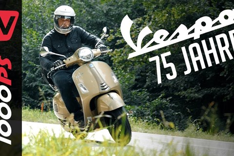 Was ist das Erfolgsgeheimnis? Test der Vespa 125 GTS 75 Jahre Edition