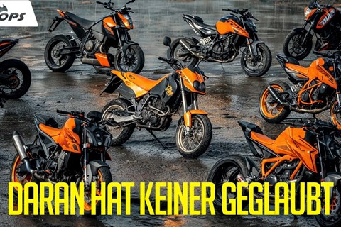 Wie KTM die Straße eroberte - 30 Jahre Duke - die ganze Geschichte in einem Video