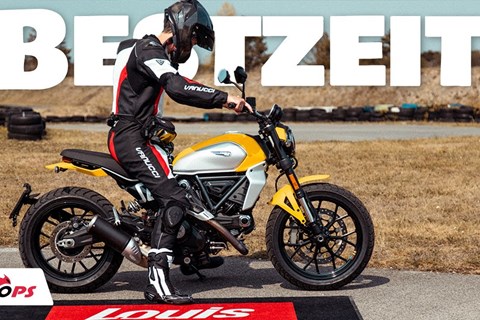 Ich hoffe sie ist schnell - Ducati Scrambler 800 Icon Bestzeit Runde