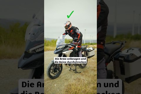 die richtige SITZPOSITION!  #offroad #shorts