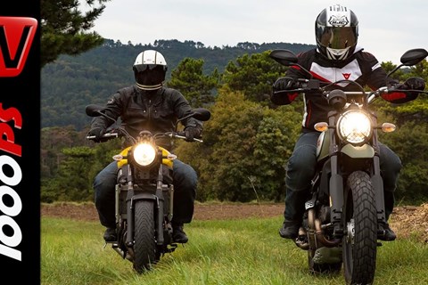 Ducati Scrambler Urban Enduro vs. Yamaha XSR 700 Test 2016