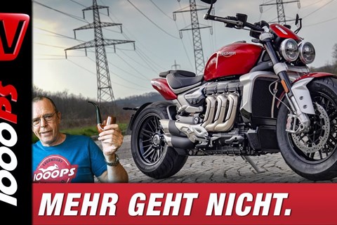 Triumph Rocket R 2020 - Urviech brüllt im Käfig