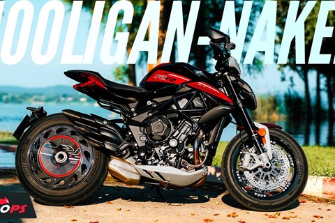 Wie kann ein 200er Hinterreifen so agil sein? MV Agusta Dragster RR SCS im Test!