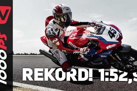 Neuer Rekord am Pannonia Ring! Martin Bauer legt mit Honda CBR1000 RR-R Fireblade Fabelzeit vor