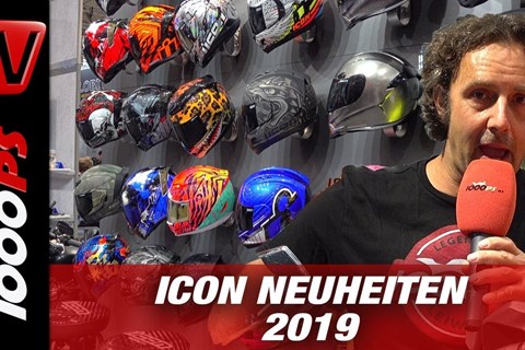 ICON Battlescar 2 Jacke und Helm - Motorrad Bekleidung - INTERMOT 2018