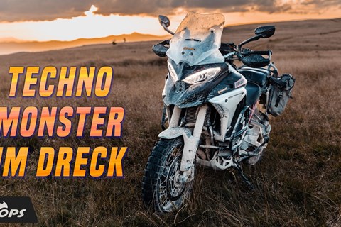 Haben wir sie durchgebracht? Ducati Multistrada V4 Rally Test bei der Bosnia Rally